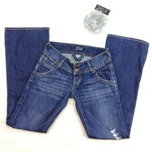 LUCKY BRAND 4 for $25 BUTTON FLY FLARE JEANS